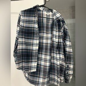 Madewell Flannel Sunday Shirt In Cronston Plaid